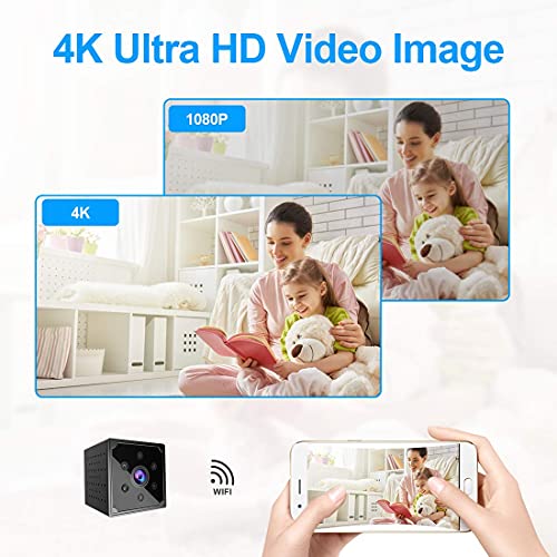 4K HD WiFi Spy Camera with Night Vision