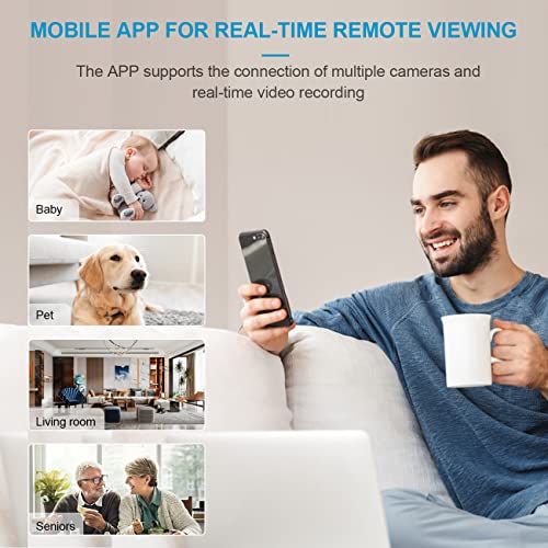 2023 4K HD Mini WiFi Spy Camera