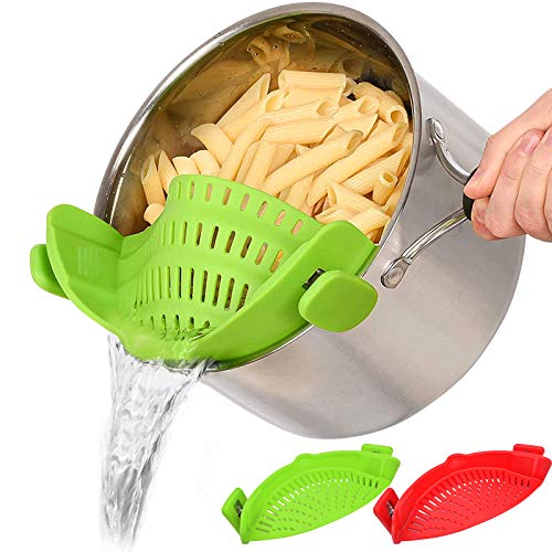 Silicone Snap Strainers - Pack of 2