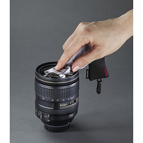 Pocket Microfiber Cleaning Cloth for Lens/Camera/Screen, Neoprene Bag