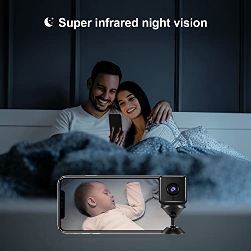 2023 4K HD Mini WiFi Spy Camera