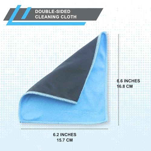 Microfiber Cleaning Cloths - 5 Pack - Double-sided