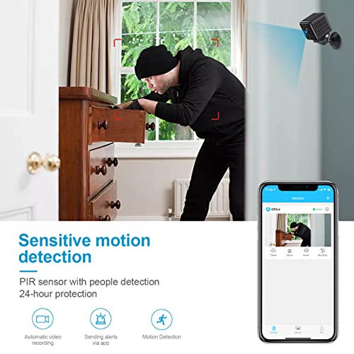 2023 4K HD Mini WiFi Spy Camera