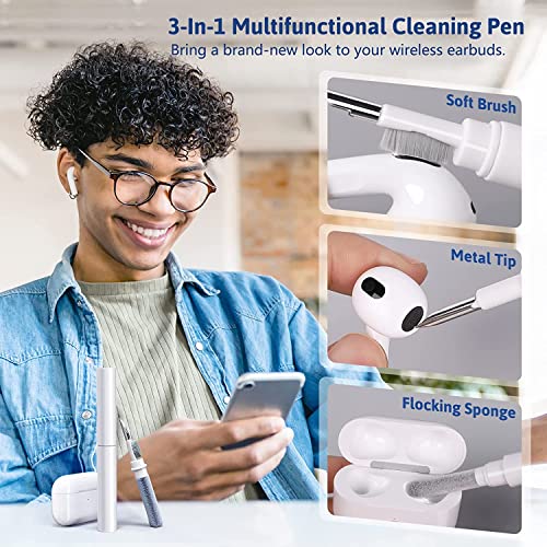 AirPods Cleaner Kit, All Earbuds, Multi-Function Brush