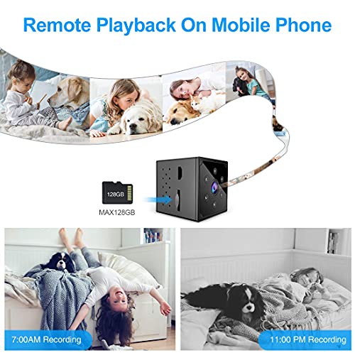 4K HD WiFi Spy Camera with Night Vision