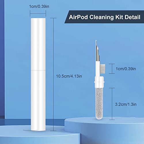3-in-1 Portable AirPod Cleaning Kit with Soft Brush