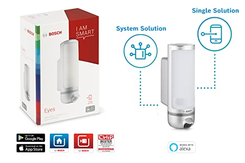 Bosch Smart Home Outdoor Camera with Integrated Light