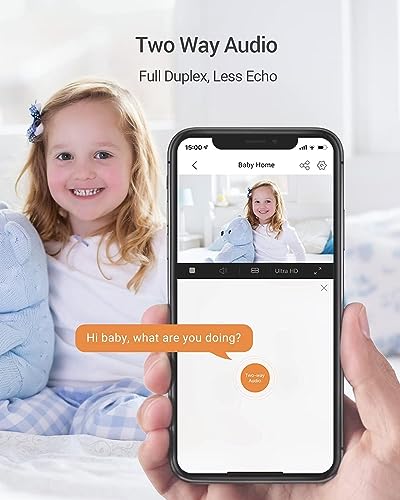 Wireless Indoor Security Camera with App Control