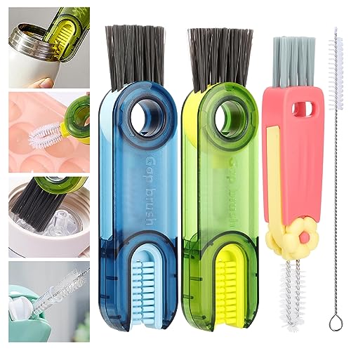 4-in-1 Cup Lid and Bottle Cleaning Brushes