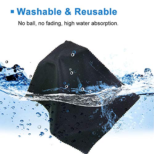 20Pcs Microfiber Cleaning Cloth for Glasses/Screens/Camera/Cell Phone