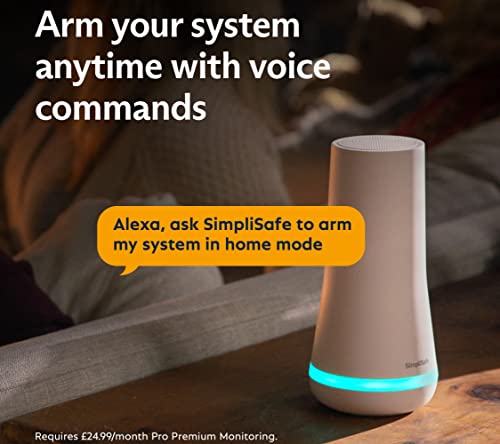 SimpliSafe Home Security System | 7-Piece with Alexa