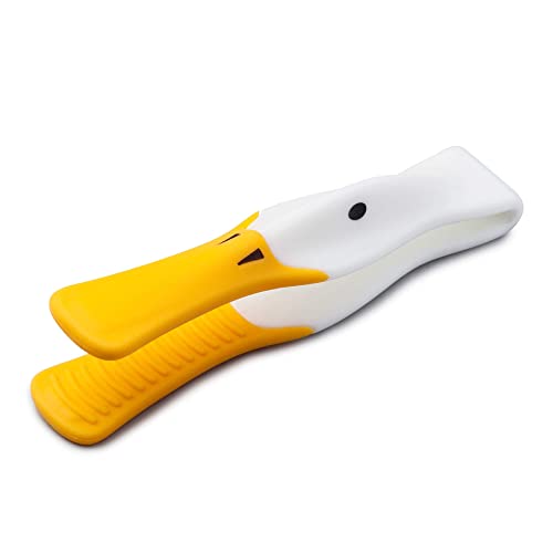 Zeal Duck Toast Tongs - White