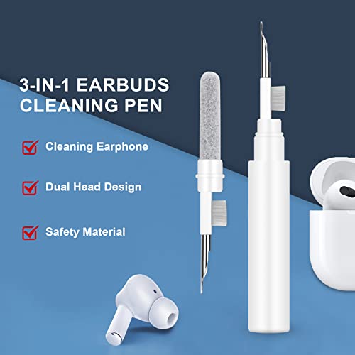 3-in-1 Portable AirPod Cleaning Kit with Soft Brush