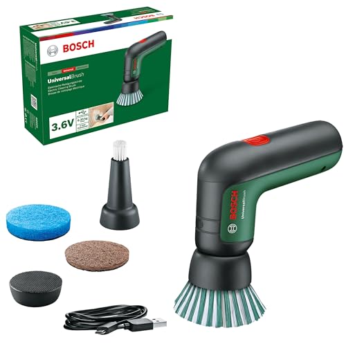 Bosch Electric Cleaning Brush with 4 Attachments - UniversalBrush