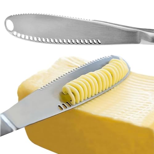 3-in-1 Stainless Steel Butter Spreader in Nevkha Gadgets
