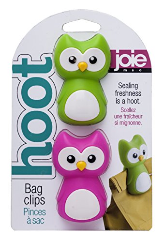 Joie Kitchen Gadgets 10117 Hoot Owl Bag Clips
