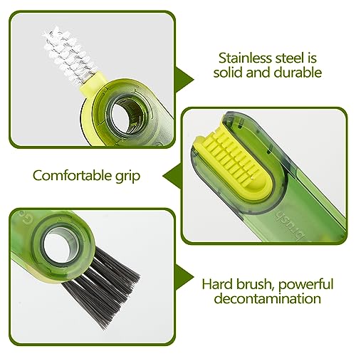 4-in-1 Cup Lid and Bottle Cleaning Brushes