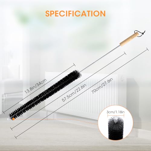 Aieve Radiator Cleaner: Flexible Brush for Multipurpose Cleaning