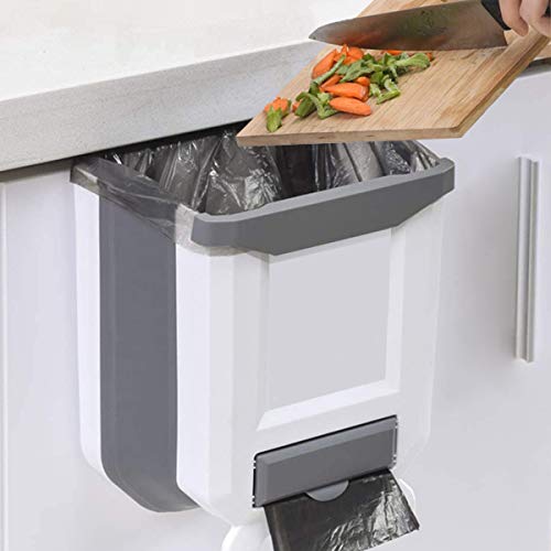 Foldable Kitchen Bin for Cupboard Door - 8L