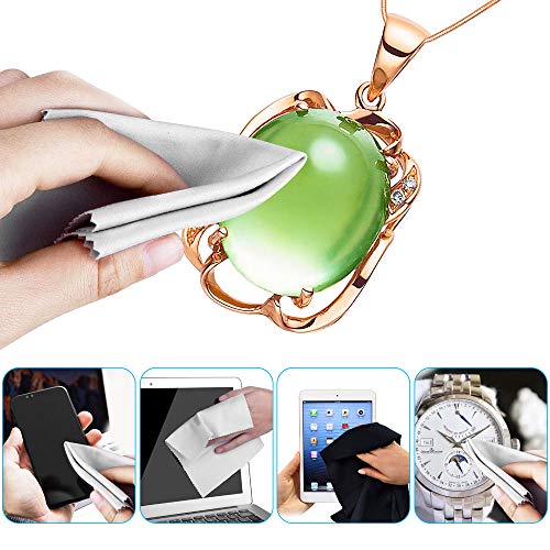 20Pcs Microfiber Cleaning Cloth for Glasses/Screens/Camera/Cell Phone