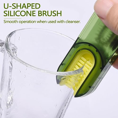4-in-1 Cup Lid and Bottle Cleaning Brushes