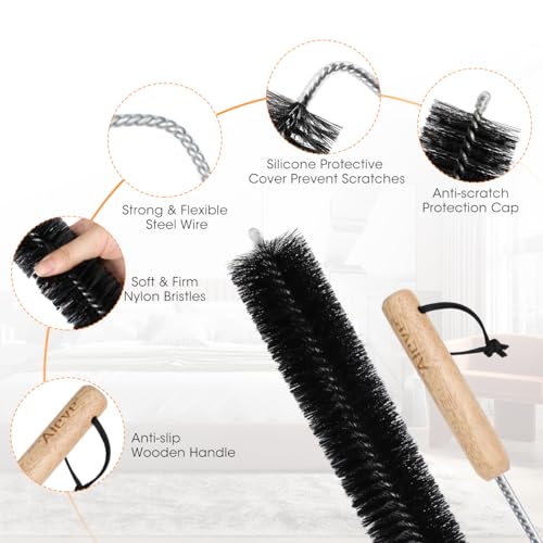 Aieve Radiator Cleaner: Flexible Brush for Multipurpose Cleaning
