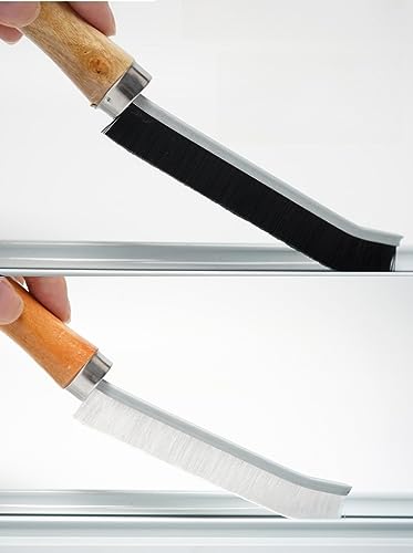 Multifunctional Gap Cleaning Brush for Window Track (Black & White)