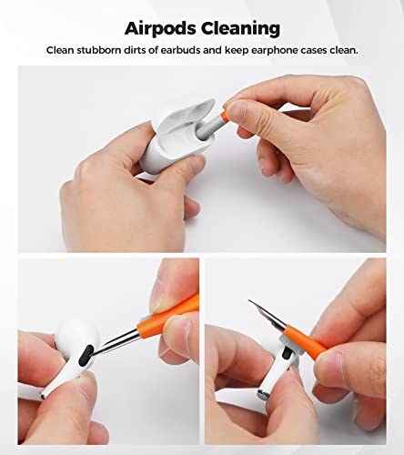 11-in-1 Gadget Cleaning Kit: Keyboard, Earbud, Screen & Lens