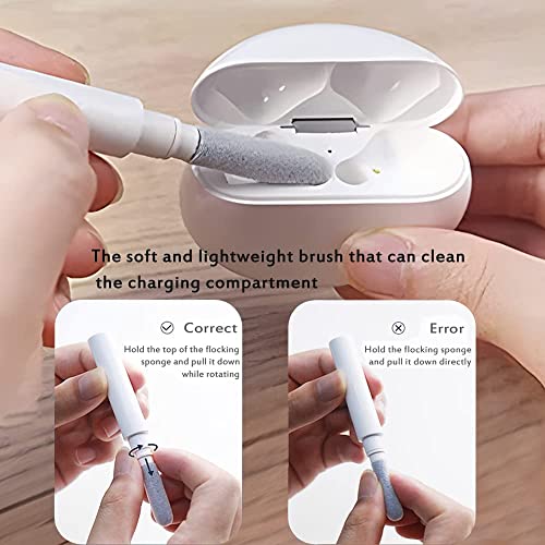 ZALUJMUS Airpods Cleaner Kit: Multi-Function Soft Brush!