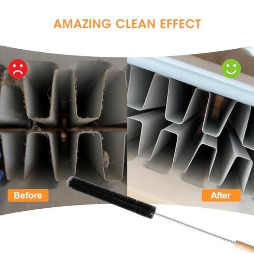 Aieve Radiator Cleaner: Flexible Brush for Multipurpose Cleaning