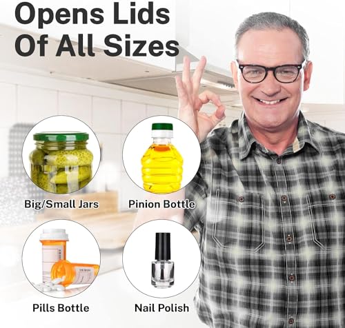 1. Lid & Bottle Opener: Effortlessly Opens Any Jar!