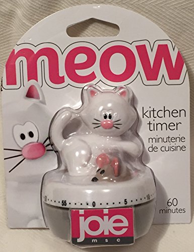 Joie MIAU Kitchen Timer - Colorful Plastic - 15x10x8cm