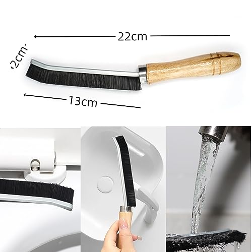 Multifunctional Gap Cleaning Brush for Window Track (Black & White)