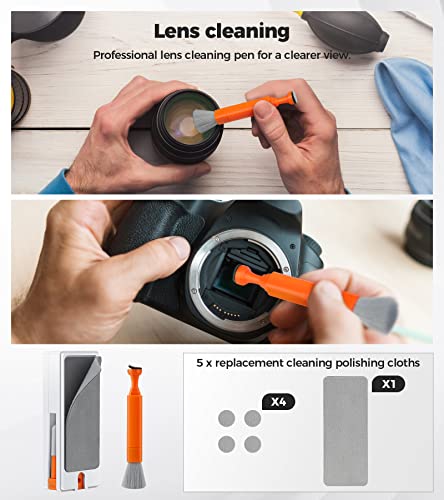 11-in-1 Gadget Cleaning Kit: Keyboard, Earbud, Screen & Lens