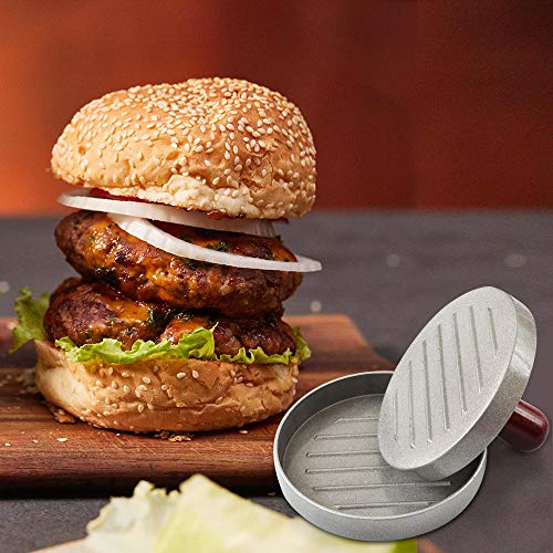 Cozihom Non-Stick Burger Press Set with Patty Papers