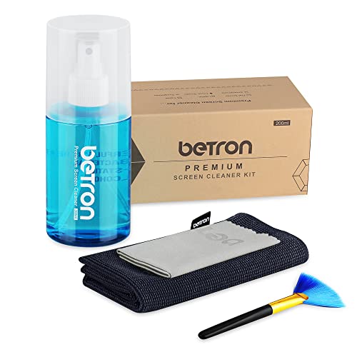 Betron Screen Cleaner Kit: TV, Monitor, Laptop, Smartphone
