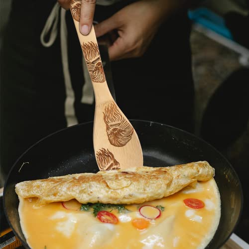 Star Wars Burned Wooden Cooking Spoons - Premium Quality