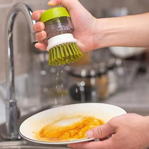 Kitchen Brush with Storage Stand Holder - onnzuw