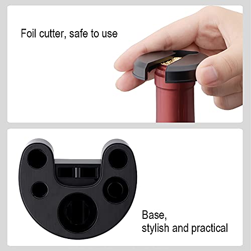 AIKARO Electric Wine Bottle Opener with Base