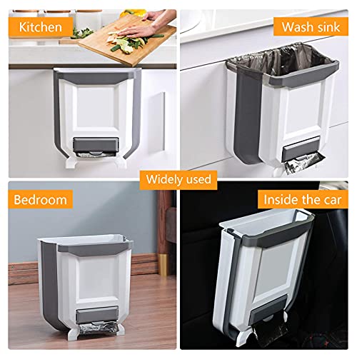 Foldable Kitchen Bin for Cupboard Door - 8L
