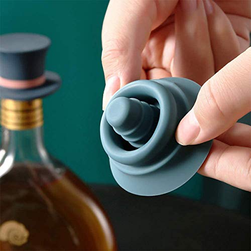 Silicone Magic Cap Bottle Stopper, Acrylic Ubrand 9NAT
