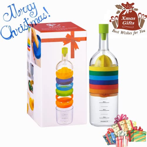 8-in-1 Kitchen Gadget: ZNOKA Multipurpose Bottle