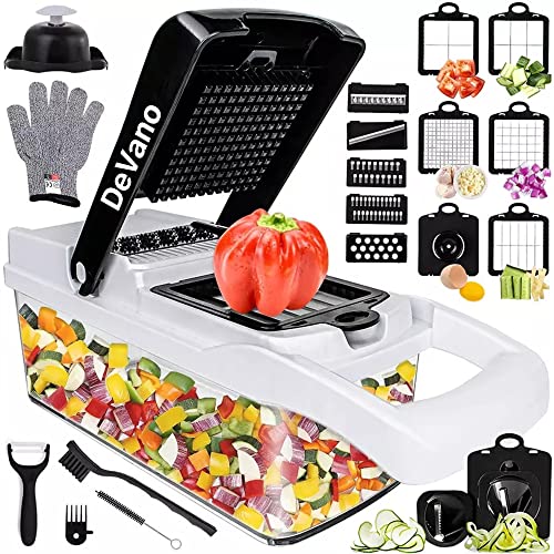 DeVano Pro - 24 in 1 Vegetable Chopper - Multifunctional
