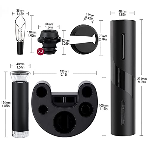 AIKARO Electric Wine Bottle Opener with Base