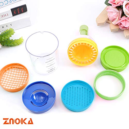 8-in-1 Kitchen Gadget: ZNOKA Multipurpose Bottle