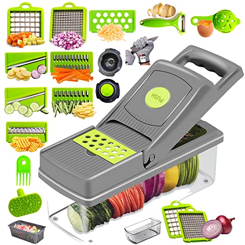 Bellucci 15-in-1 Vegetable Chopper Set: Ultimate Kitchen Gadget