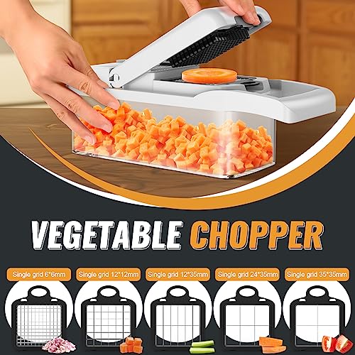 16-in-1 Compact Vegetable Chopper and Slicer