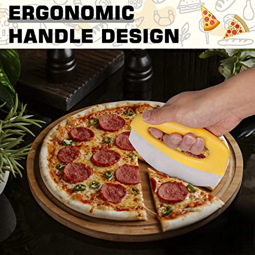 Pietuley Pizza Cutter with Cover & Dough Scraper