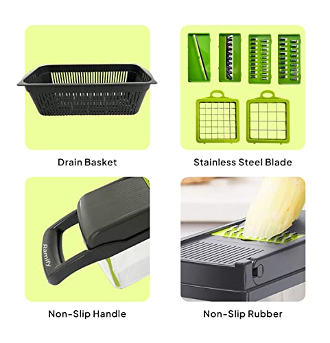 14-in-1 Ramify Vegetable Chopper and Slicer