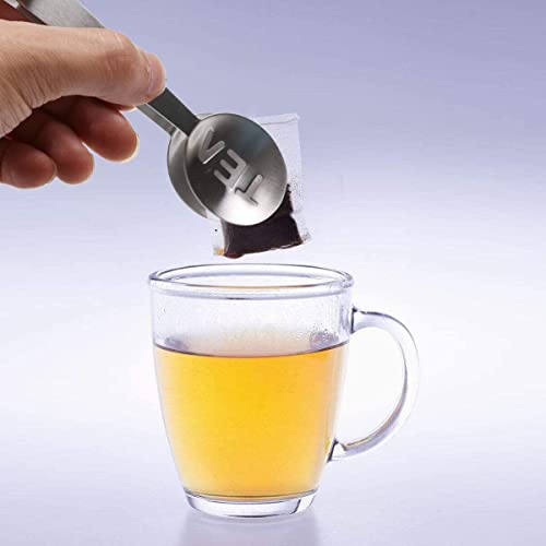 Stainless Steel Spoon Tea Bag Squeezer